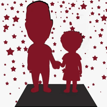 Fully customized Bobbleheads for Two